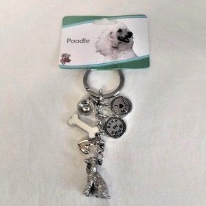Little Gifts Poodle Keychain With charms